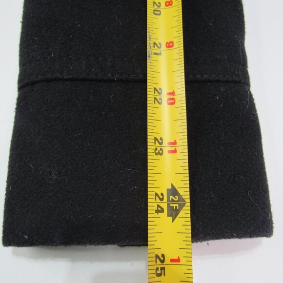 Jessica Simpson Penny Lane Black Button Pockets Jacket Coat Women M Y2K Preppy - Picture 11 of 11